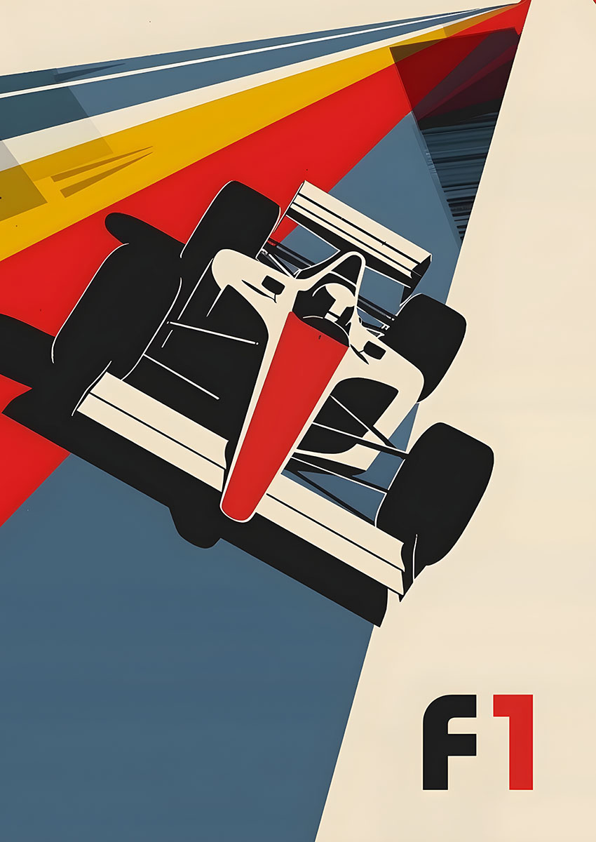 Formula One wall art prints and poster category