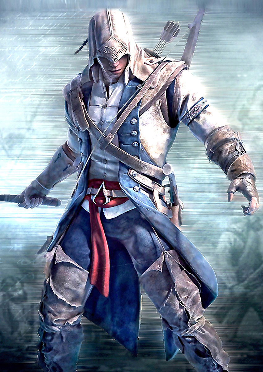 Dramatic Assassin’s Creed Character Canvas Print & Poster Wall Art - AI PRINT LAB