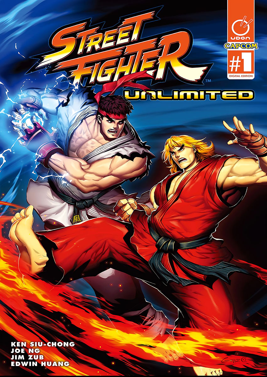 Street Fighter Unlimited Artwork Canvas Print & Poster Wall Art - AI PRINT LAB