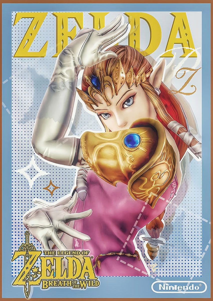 Zelda Canvas Print & Poster Wall Art - AI PRINT LAB