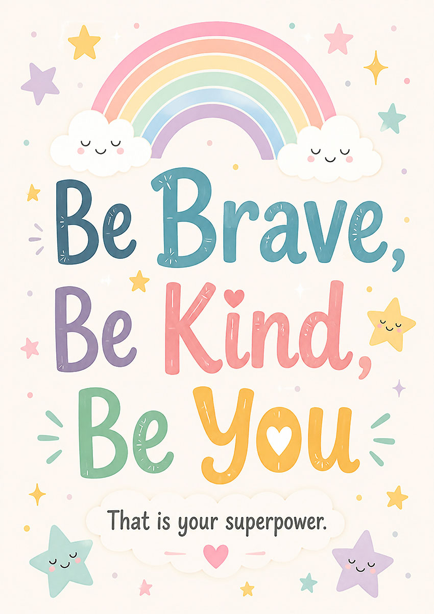 Kids room wall art prints and poster category