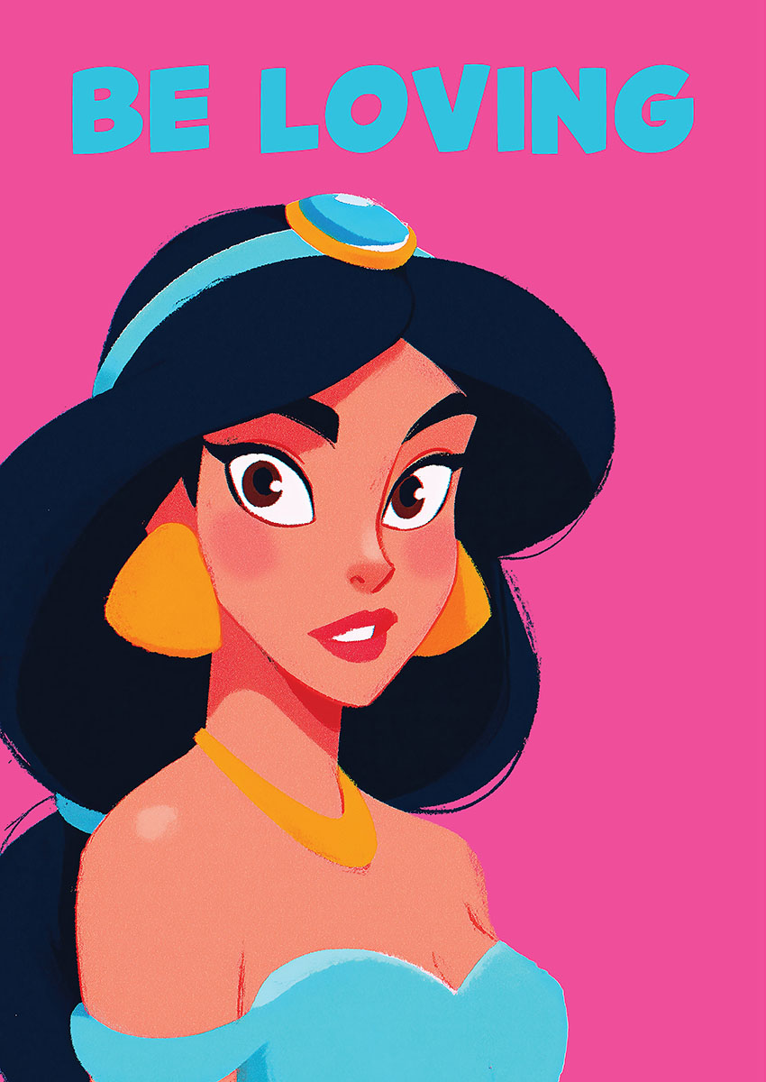 Stylised Character Artwork Canvas Print & Poster Wall Art - AI PRINT LAB