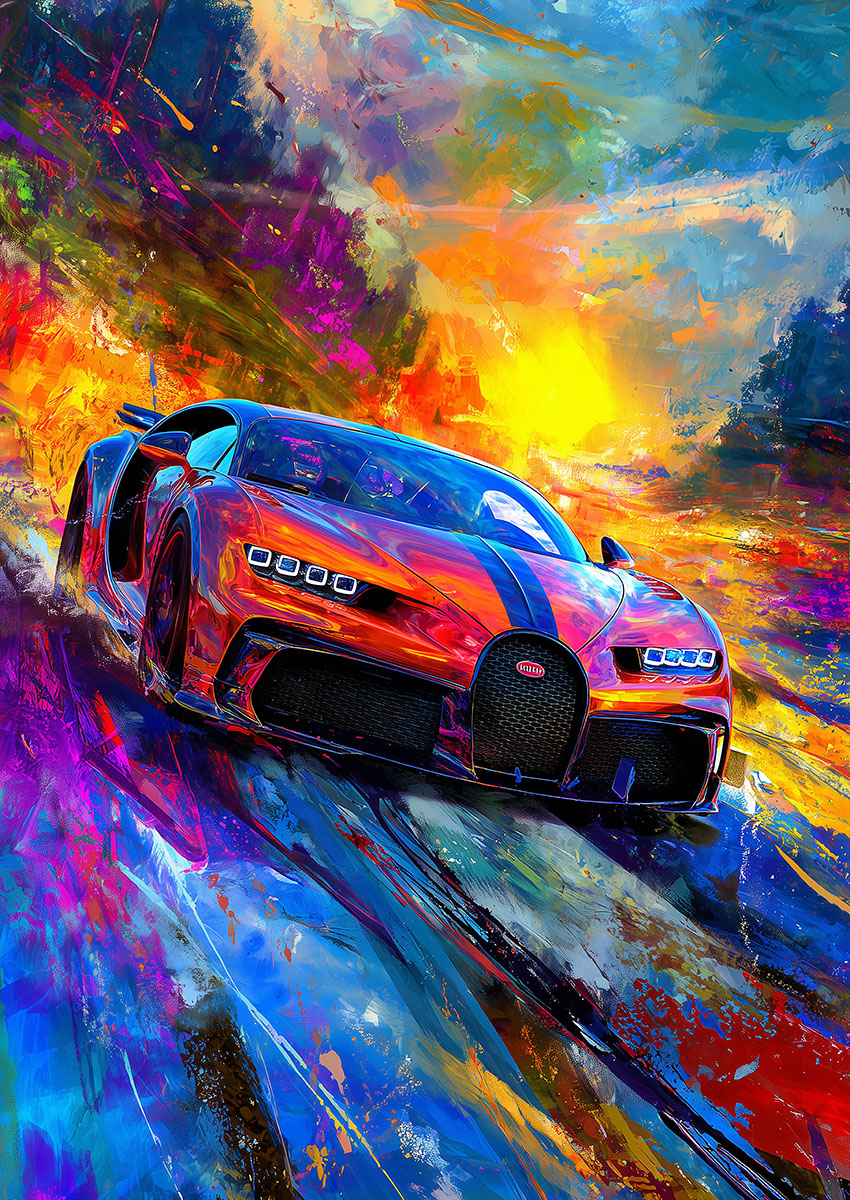Car wall art prints and poster category