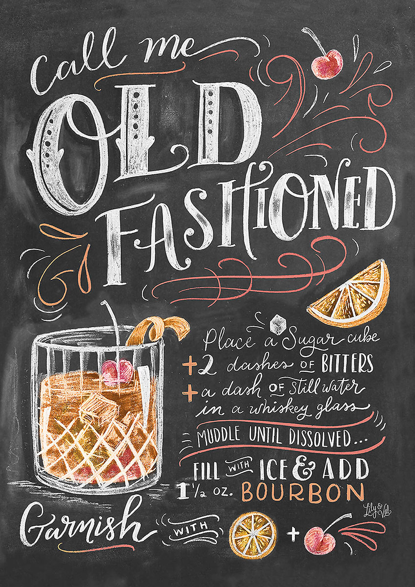 Old Fashioned Cocktail Canvas Print & Poster Wall Art - AI PRINT LAB