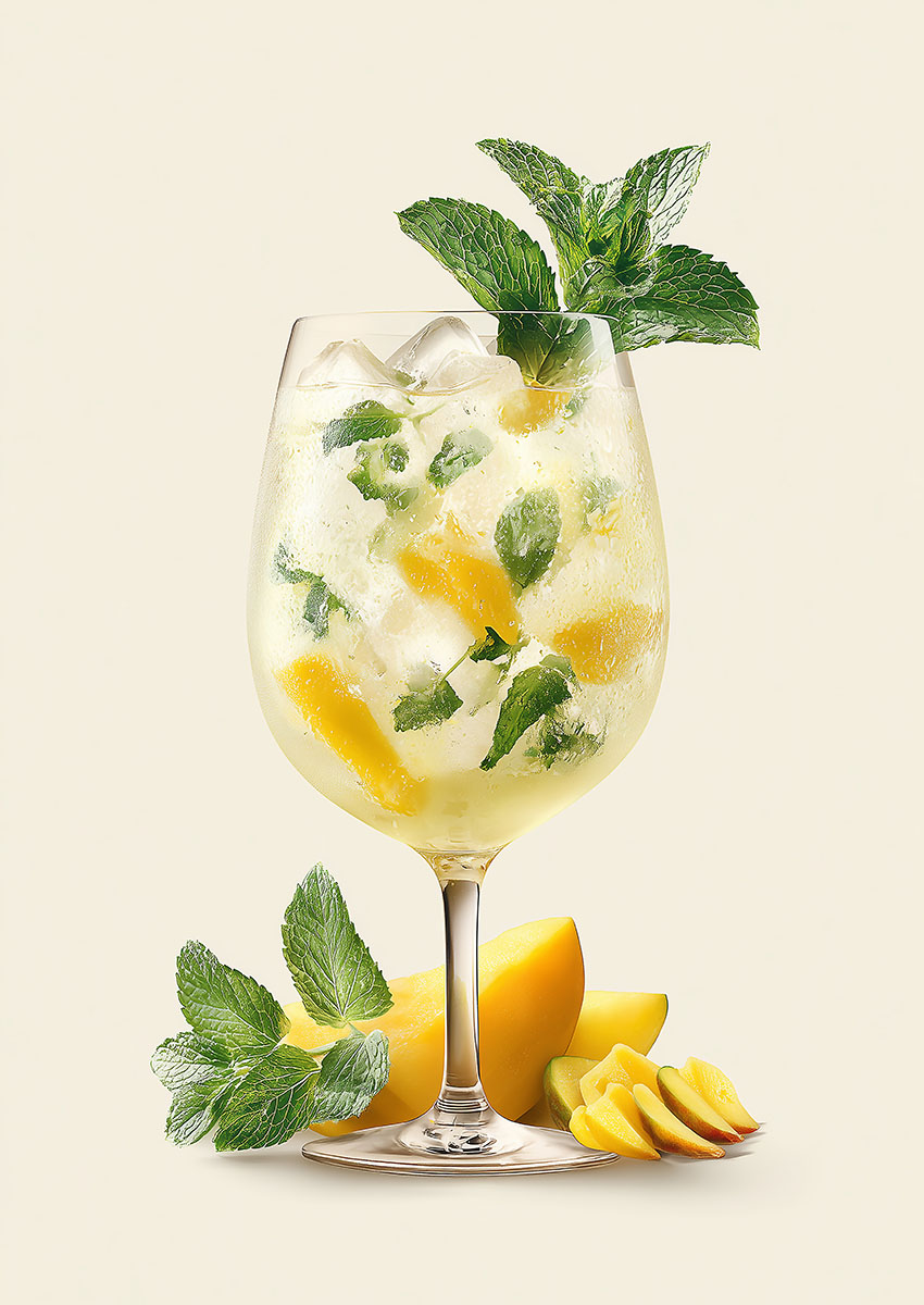 Mojito Cocktail Canvas Print & Poster Wall Art - AI PRINT LAB